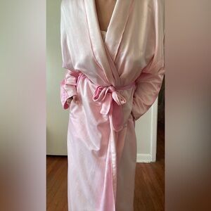 Two tone pink vintage robe by Fernando Sanchez